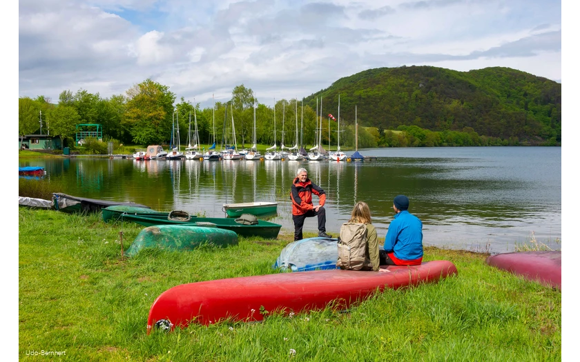 Kano's op de Diemelsee
