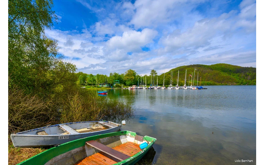 Boten op de Diemelsee