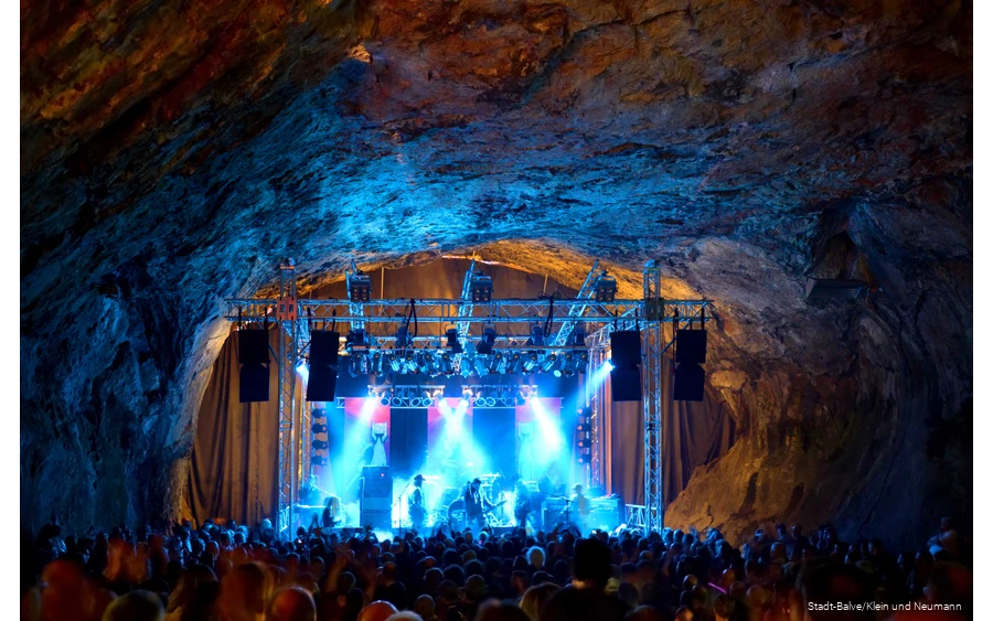 A concert in the Balver Höhle cave