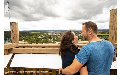 Ausblick vom AVENTURA -SpielBerg in Medebach