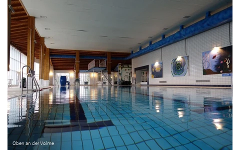 Blick in das Sport- und Freizeitbad in Kierspe