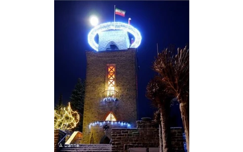 Der Adventskranz in Langscheid