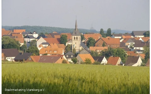 Blick auf Giershagen