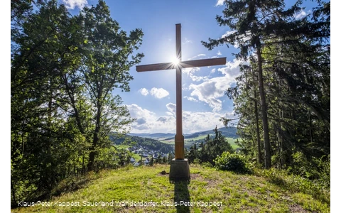 Gipfelkreuz Opolt in Medebach-Dreislar