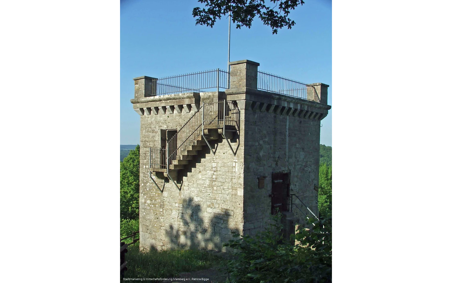 Buttenturm Obermarsberg (Marsberg, Sauerland)