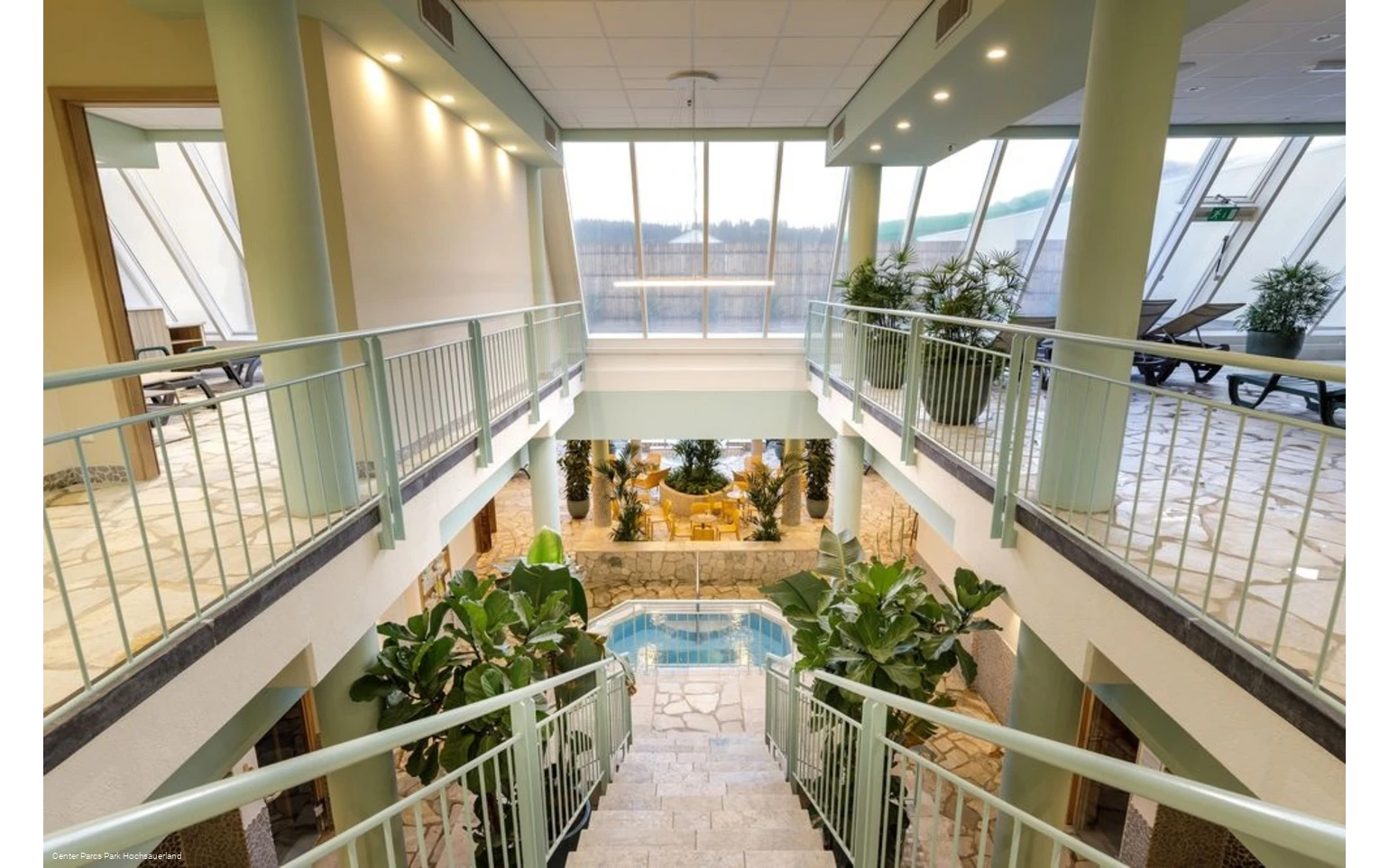 Saunalandschaft Center Parcs Hochsauerland