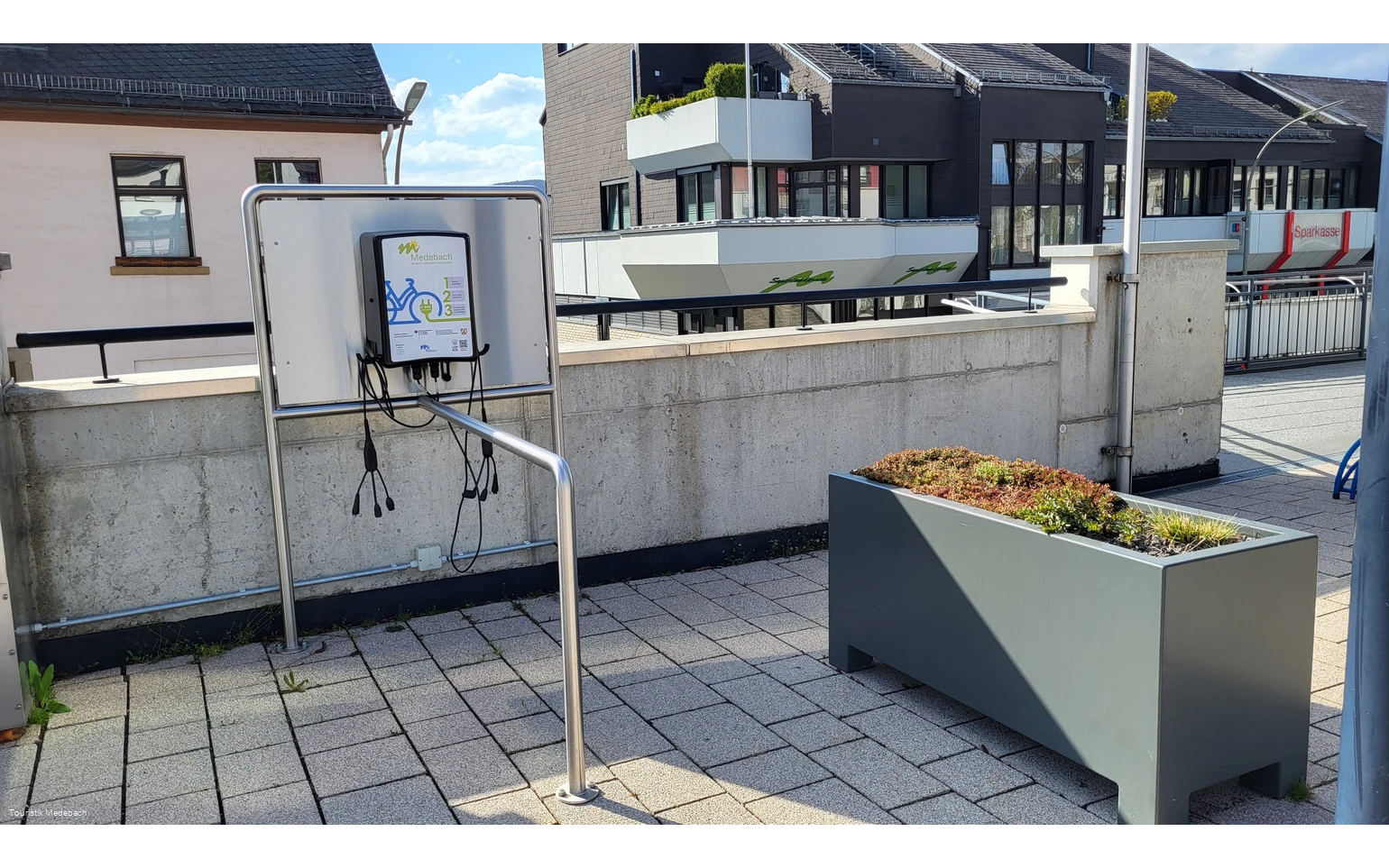 E-Bike Ladestation Marktplatz