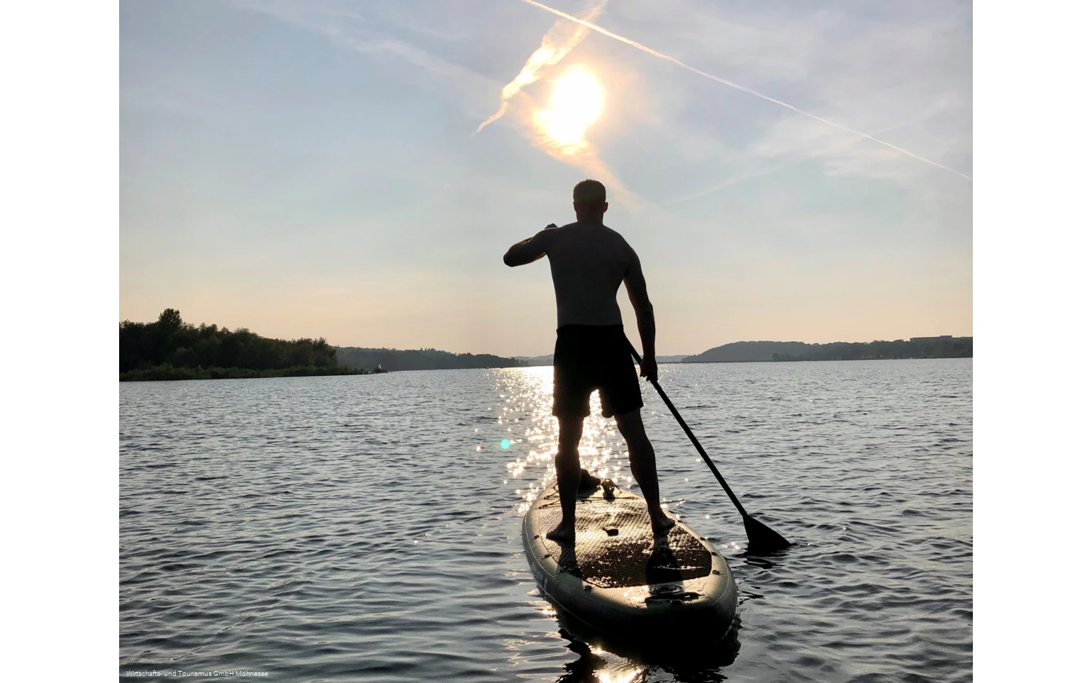 SUP auf dem Möhnesee