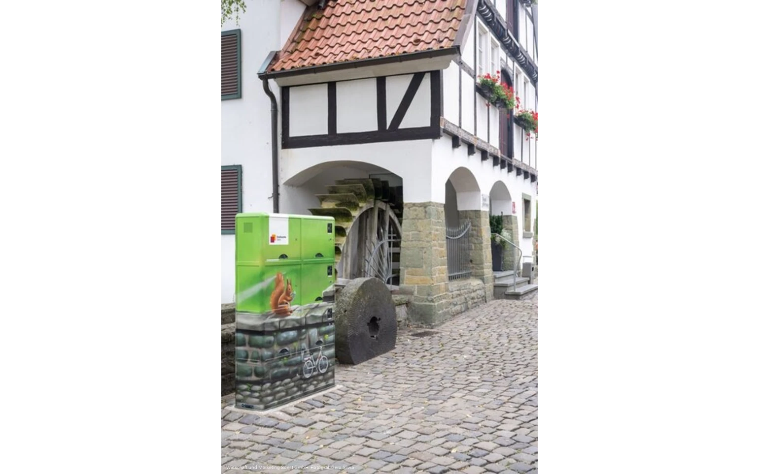 E-Bike-Ladestation Teichsmühle