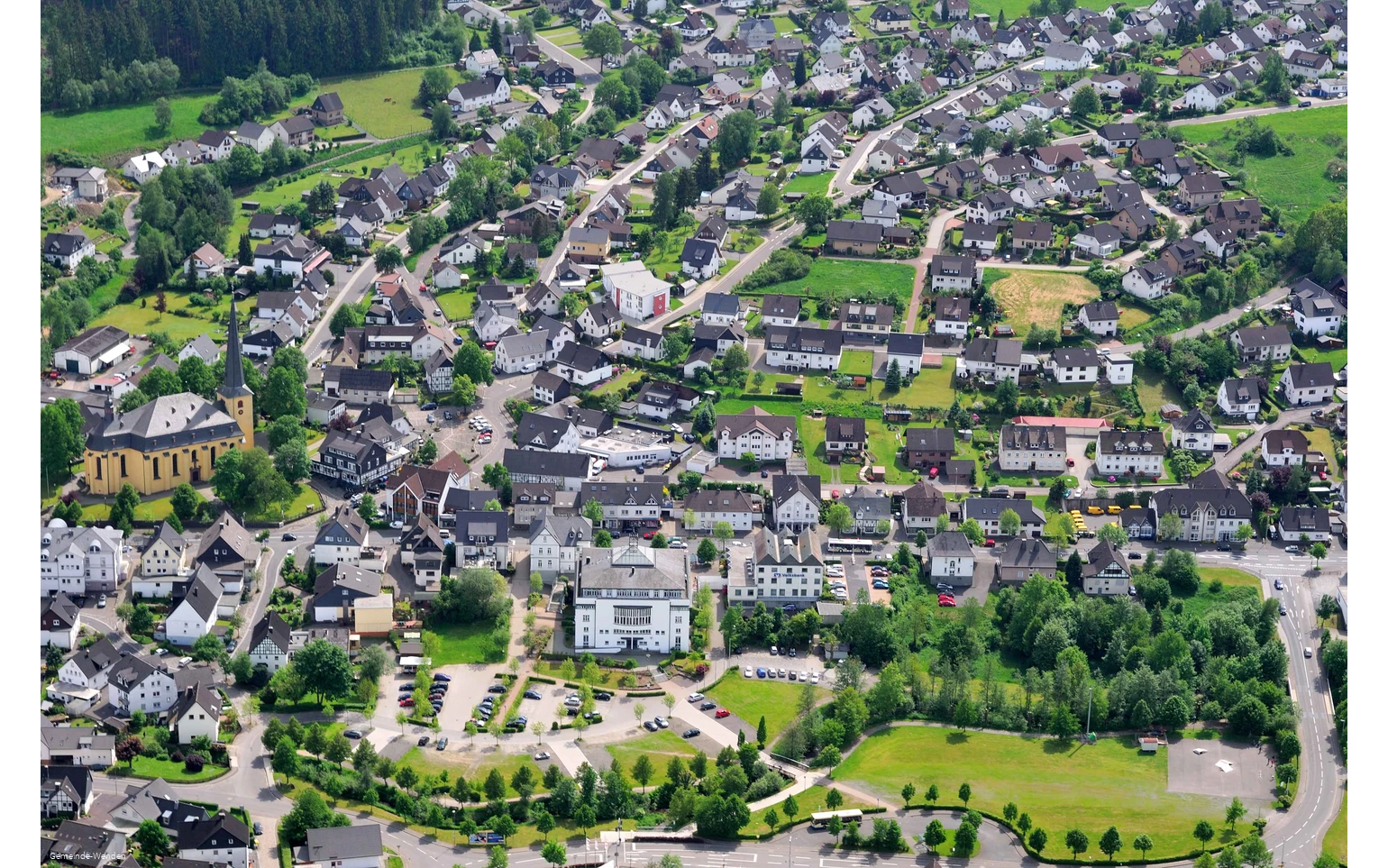 Luchtfoto Wenden