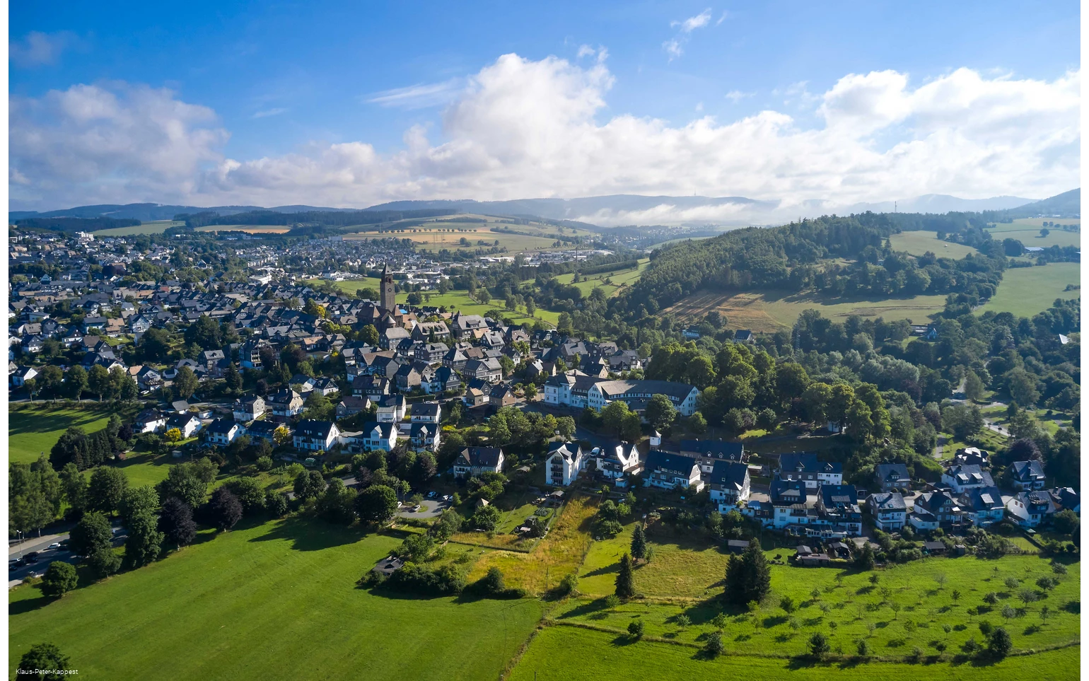Luchtfoto Schmallenberg