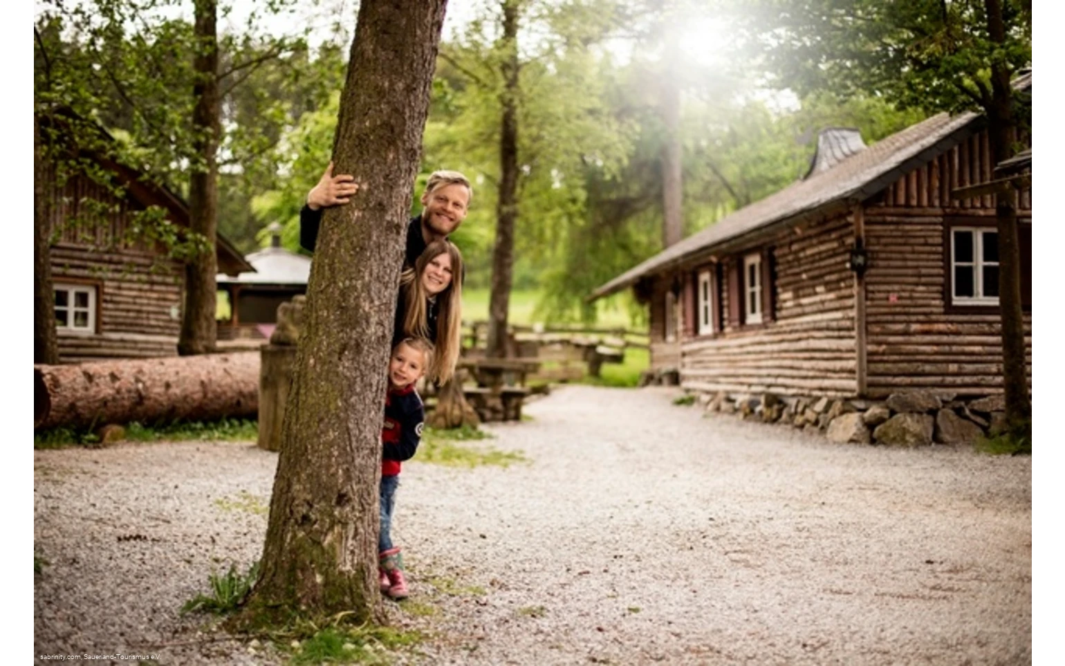 Hiebammen Hütte Familie