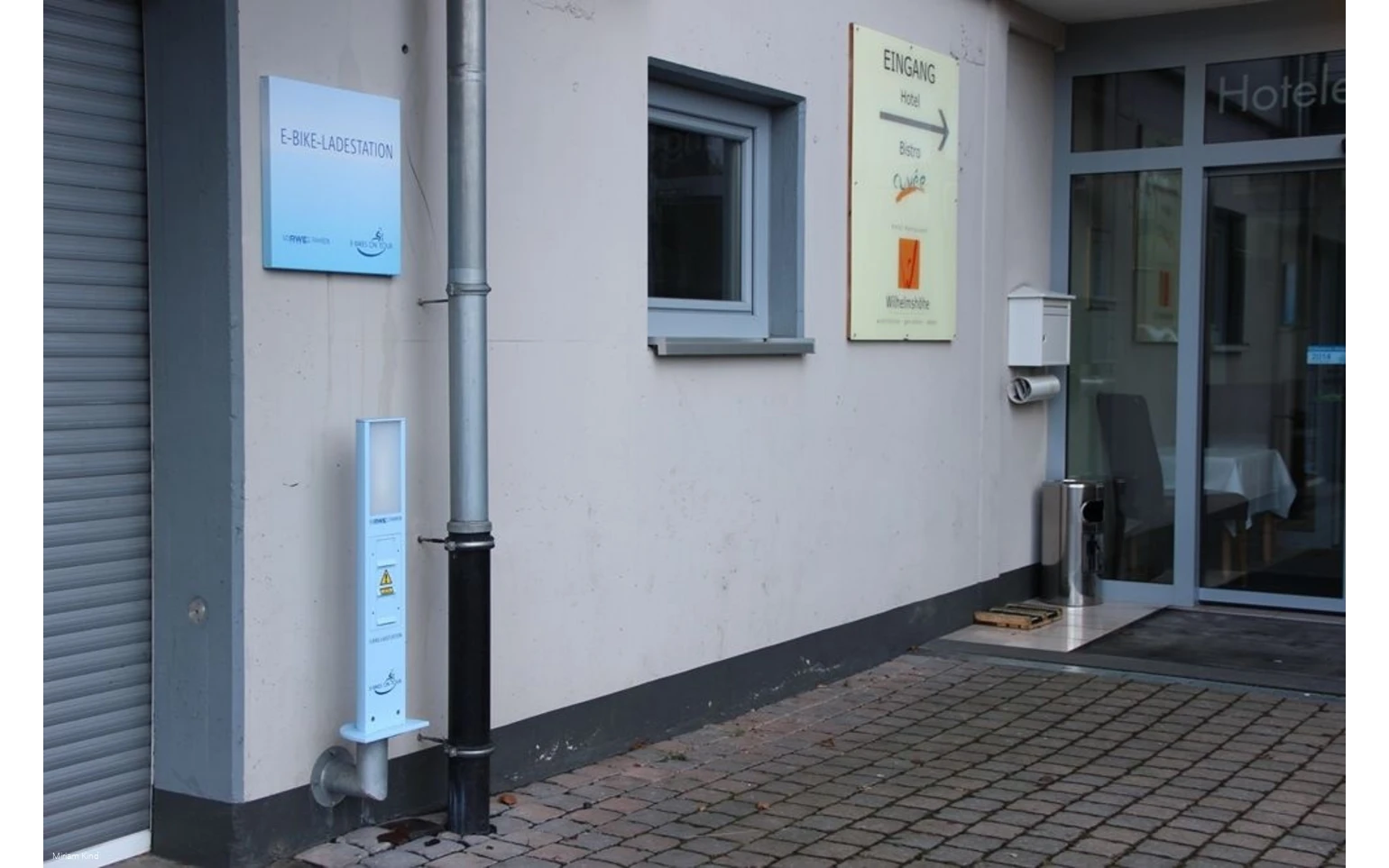E-Bike Akku-Ladestation Hotel Wilhelmshöhe in Neue