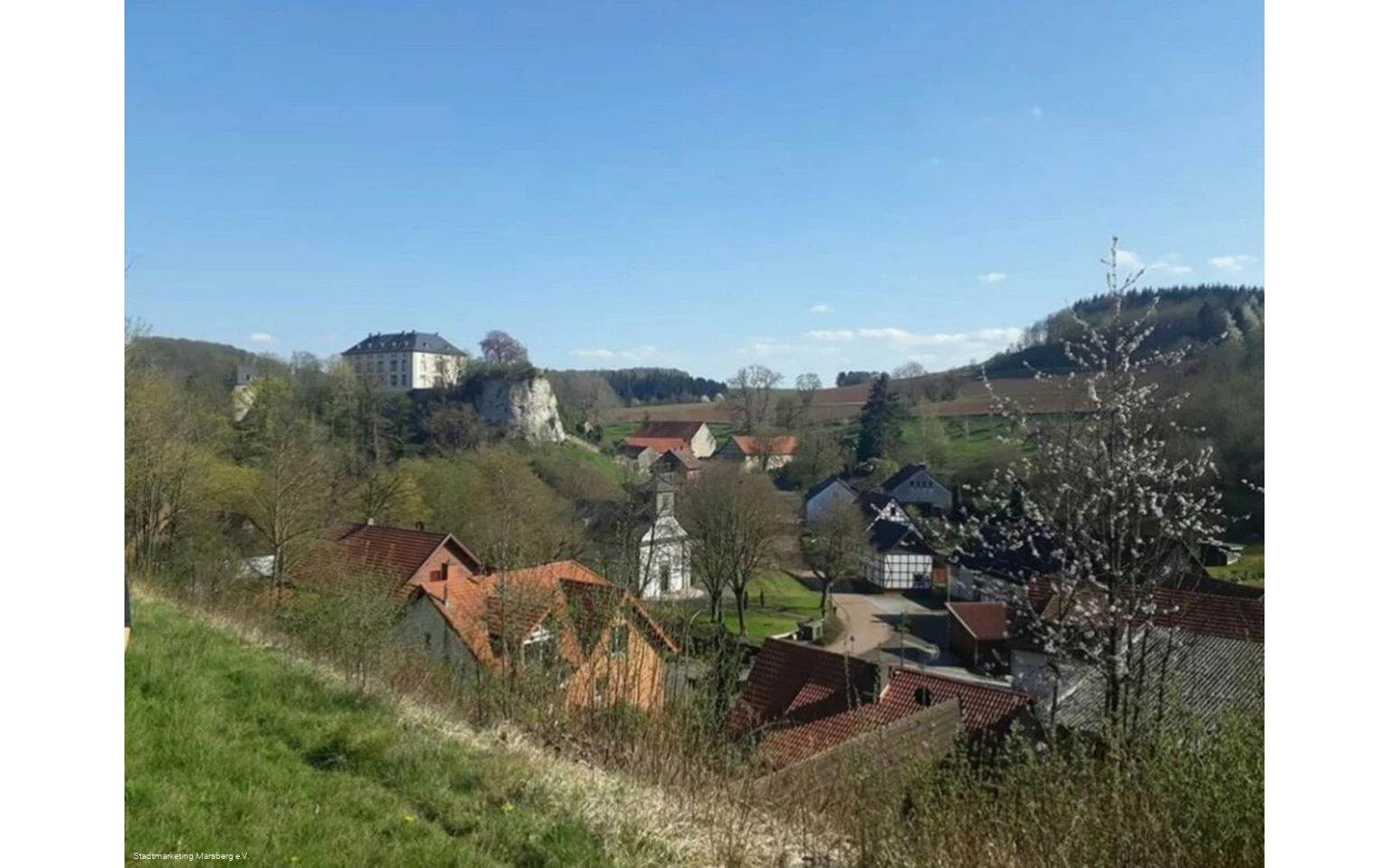 Blick auf Canstein
