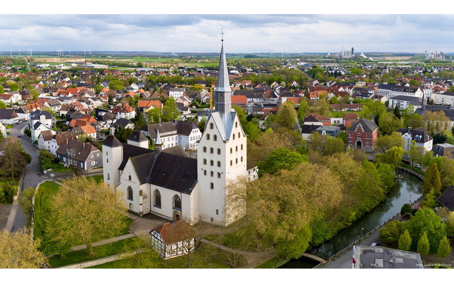 Geseke Drohnenaufnahme