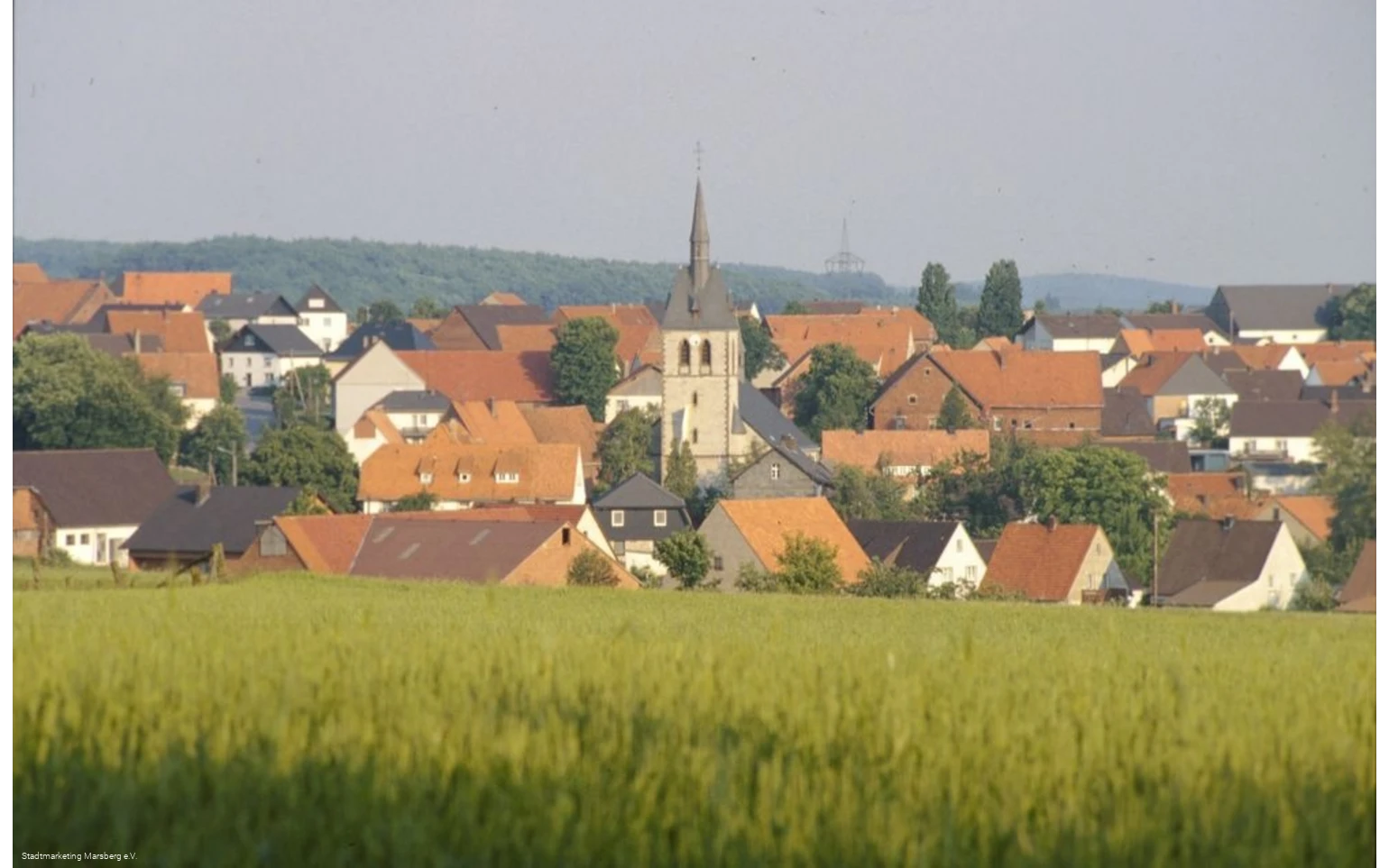 Blick auf Giershagen