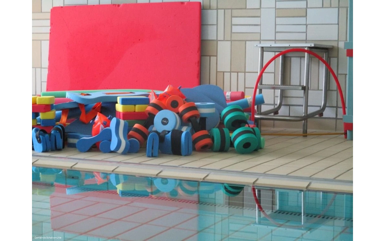 Viele Kurse finden in der Schwimmhalle Schalksmühl
