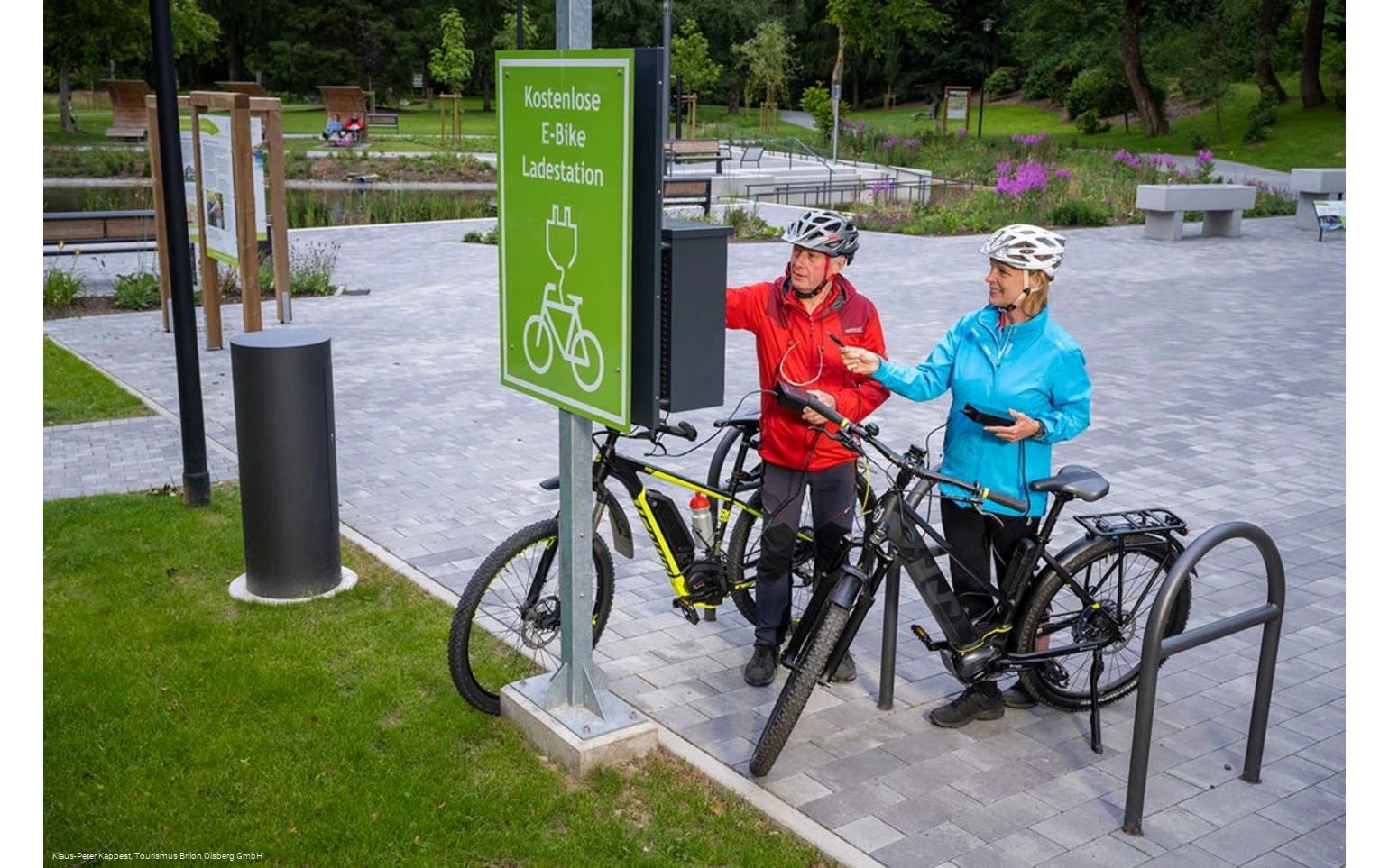 E-Bike Ladestation