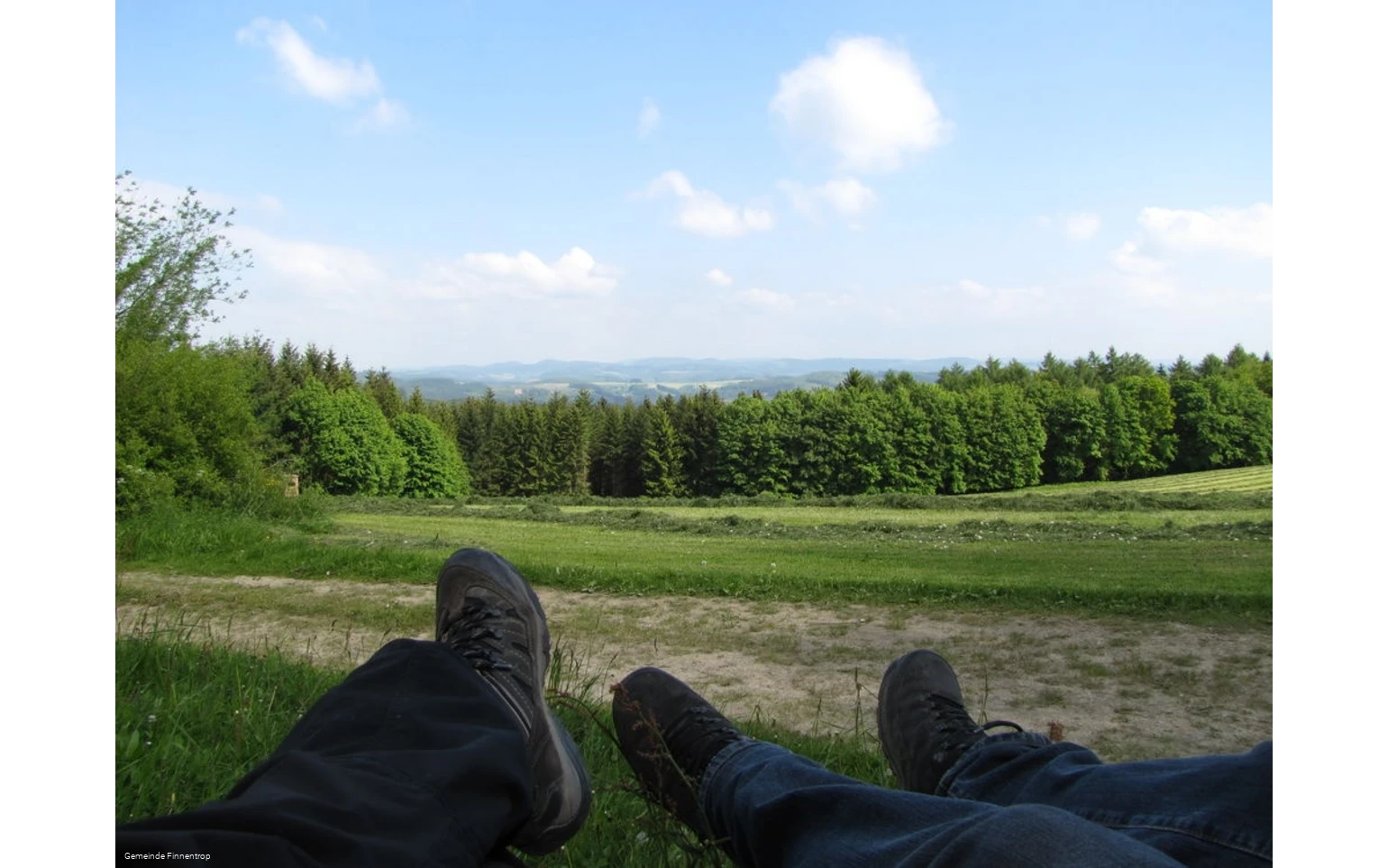 Aussicht von Bank