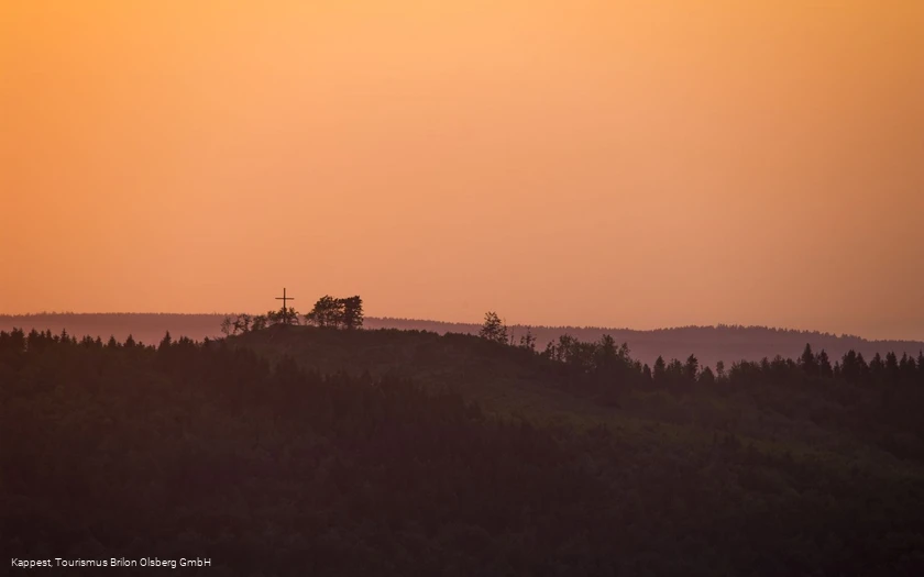 Sonnenuntergang im Sauerland