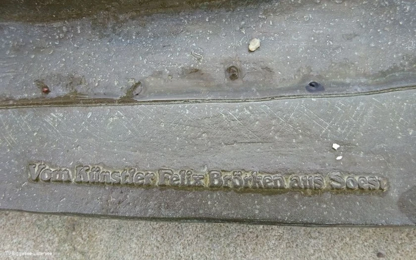 Blinden Stadtmodel der Hansestadt Attendorn