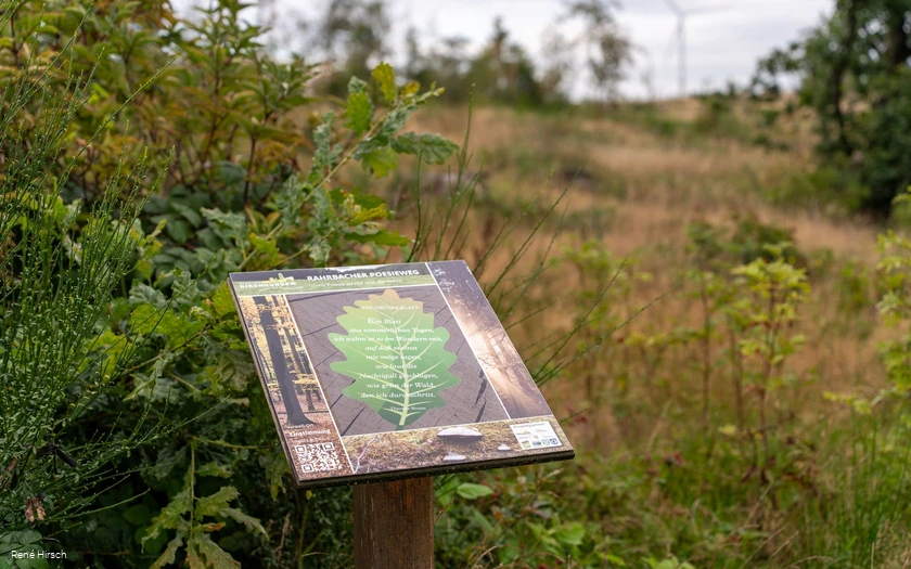 Verweil-Ort Einstimmung, Stele