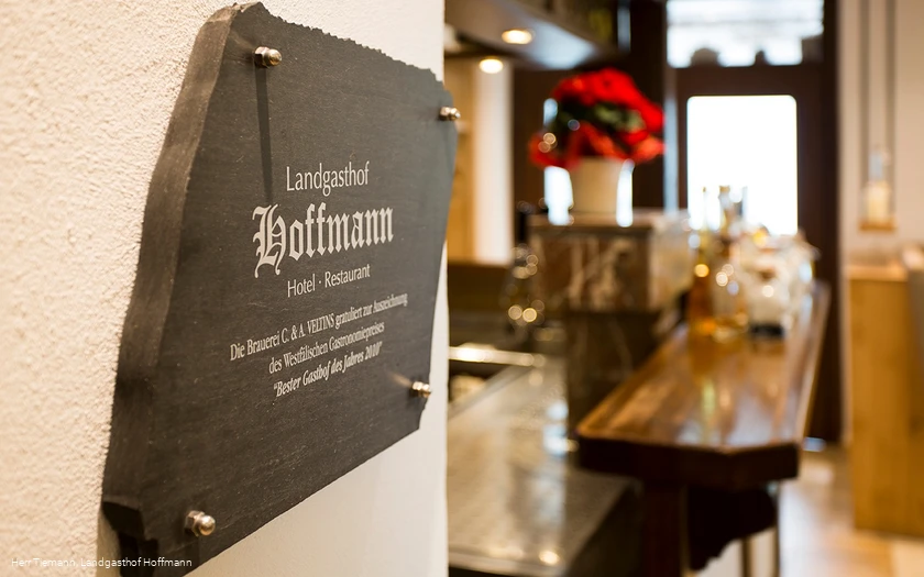 Thekenbereich innen Landgasthof Hoffmann