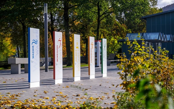 Eingang Kurpark Kneipp ErlebnisPark