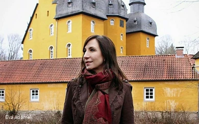 De blogger Eva Adamek alias Burgdame.