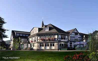 Die Aussenansicht von Haus Hochstein