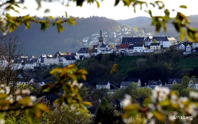 Uitzicht op Arnsberg