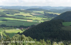 Blick auf Deisfeld und Schweinsbühl