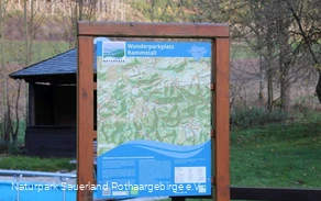 Willkommen auf dem Wanderparkplatz Rammstall