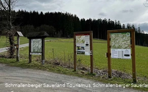 Wanderportal und Wanderparkplatz Wehrscheid