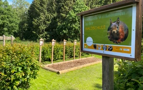 Die Waldschule am Walderlebnispfad in Neuenrade