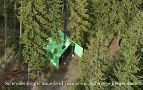 Skulptur: Die Grünstation