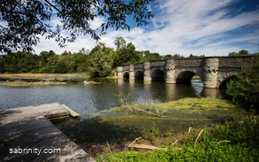 Die Kanzelbrücke am Möhnesee