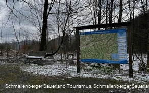 Wanderportal und Wanderparkplatz Ennest