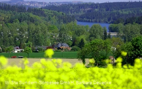 Blick auf den Sorpesee
