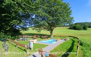 Tretbecken Bremke an der Henneseeschleife