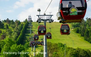 Ettelsberg-Seilbahn aus Richtung Talstation