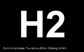 Wanderwegezeichen H2