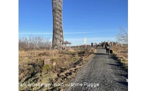 Lörmecketurm im Januar 