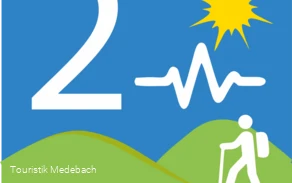 Wegzeichen Terrainkurweg 2 Medebach