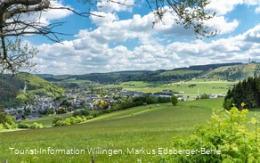 Blick vom Treis im Frühling 