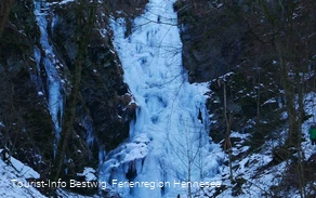 Wasserfall im März