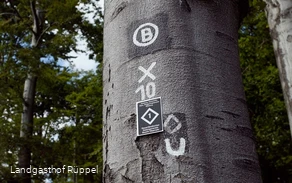 Wanderwegmarkierungen Valme Wanderwegmarkierungen Valme