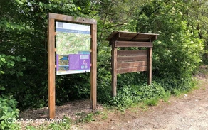 Wanderübersichtstafeln Wanderparkplatz Vollme