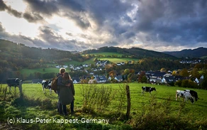 Blick auf Oberfleckenberg