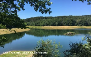 Ausblick auf die Glörtalsperre